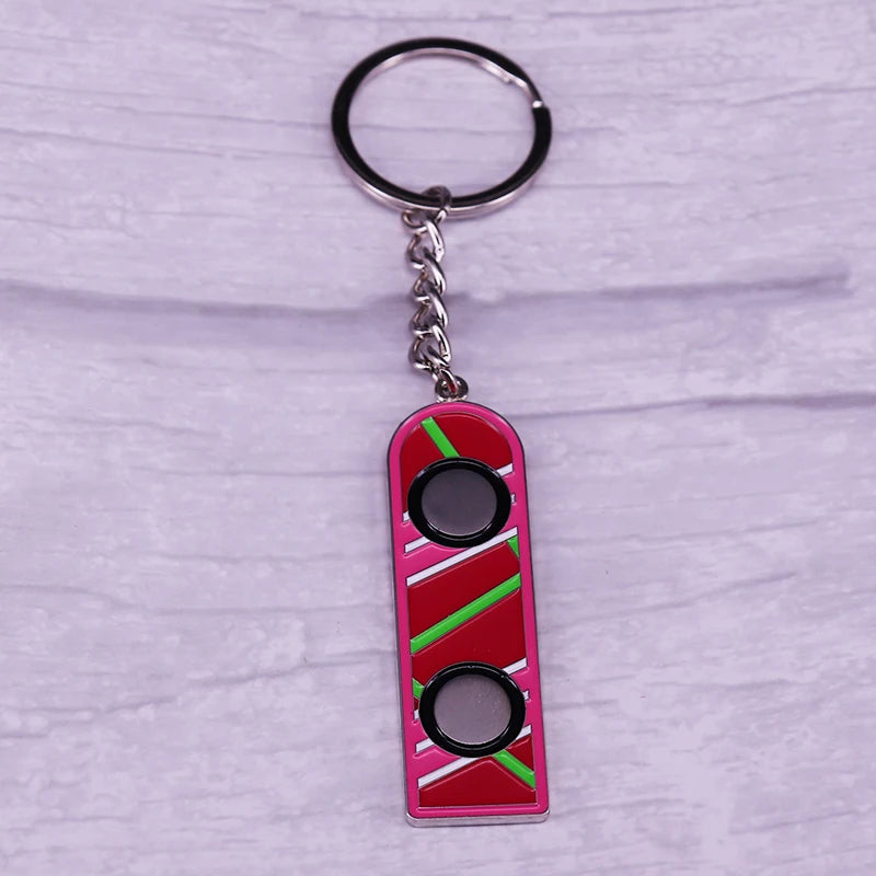 🔑 Llavero "Hoverboard" de Regreso al Futuro