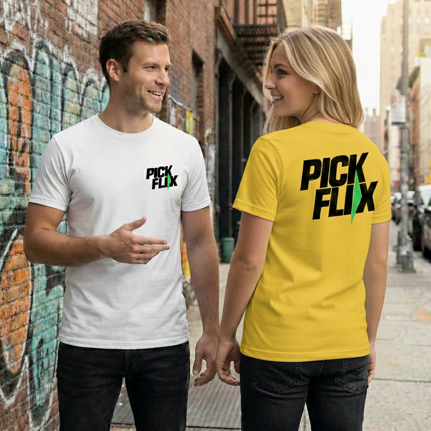 Camiseta PickFlix "Solid Edition" (Hombre)