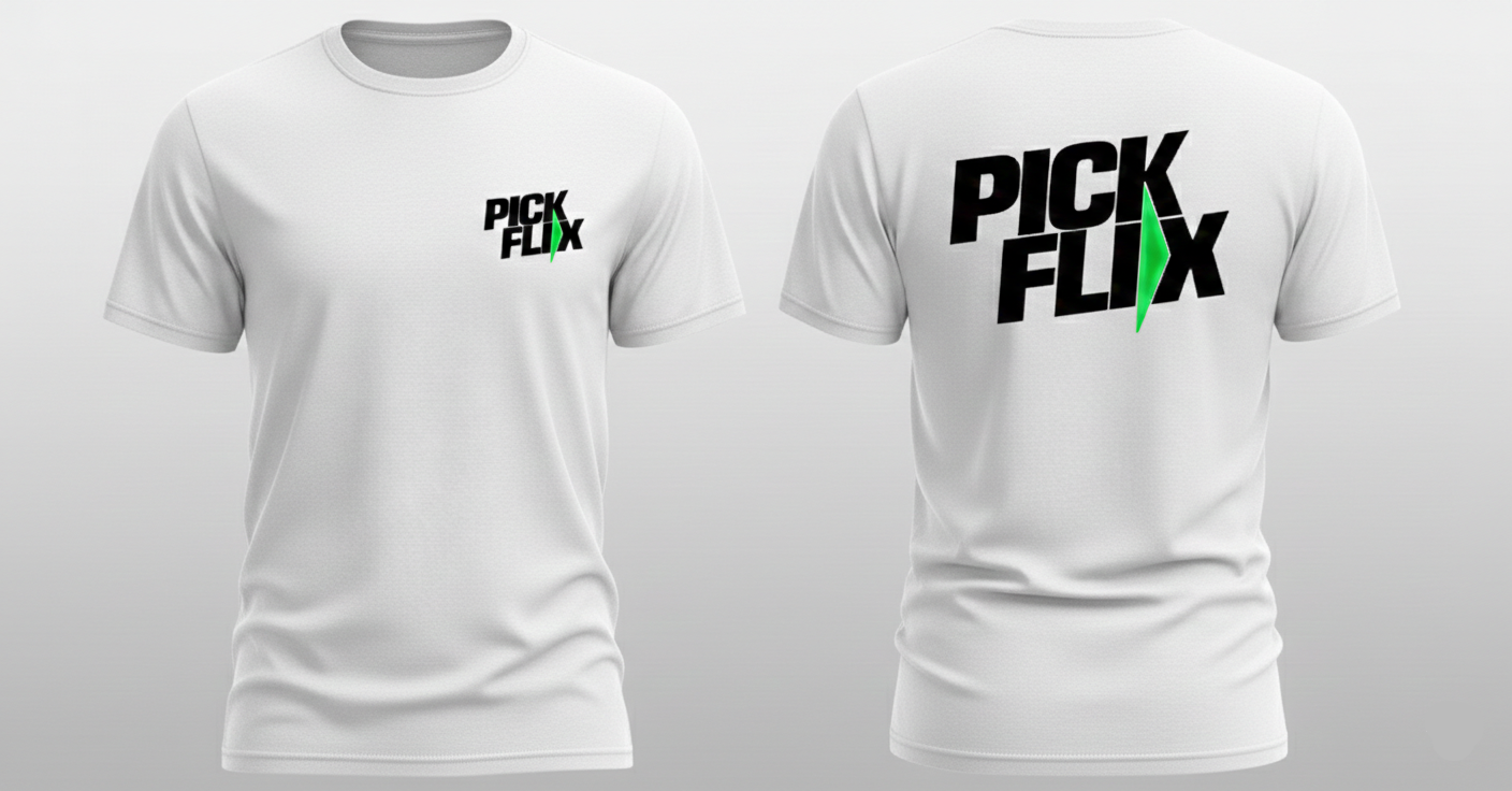 Camiseta PickFlix "Solid Edition" (Hombre)