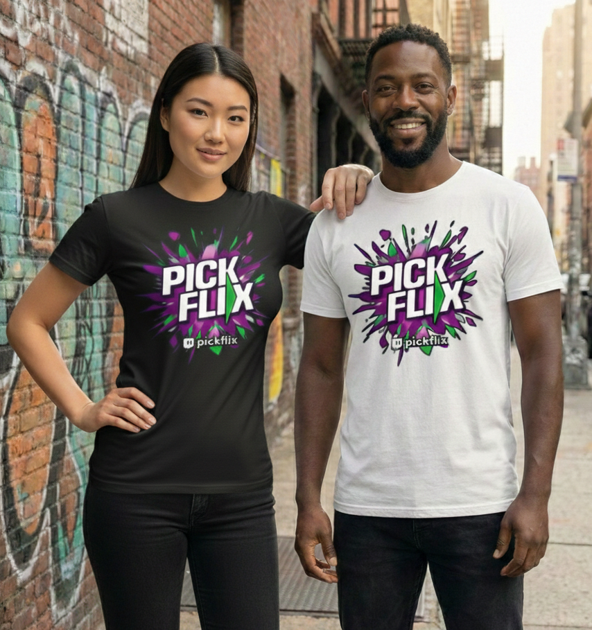 Camiseta PickFlix "Cinema Burst" (Mujer)