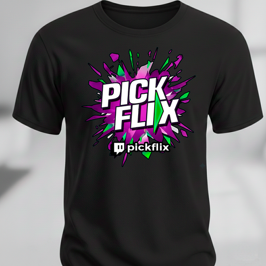 Camiseta PickFlix "Cinema Burst" (Hombre)