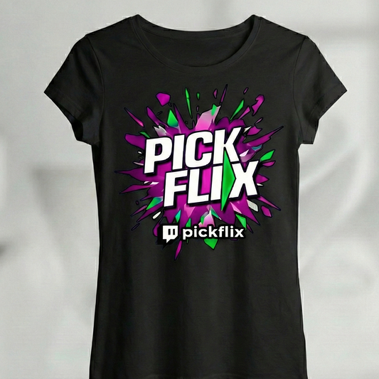 Camiseta PickFlix "Cinema Burst" (Mujer)