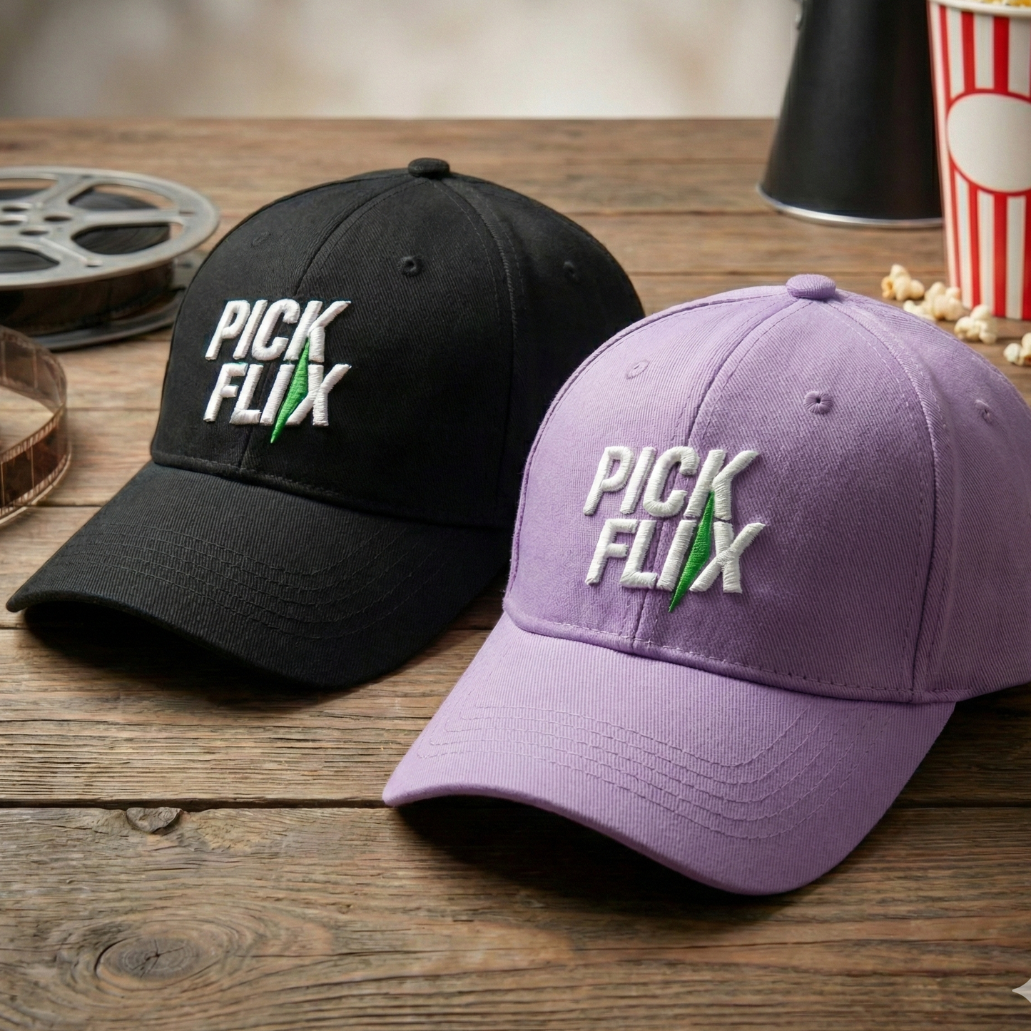 Gorra Oficial PickFlix – Edición Premium Bordada